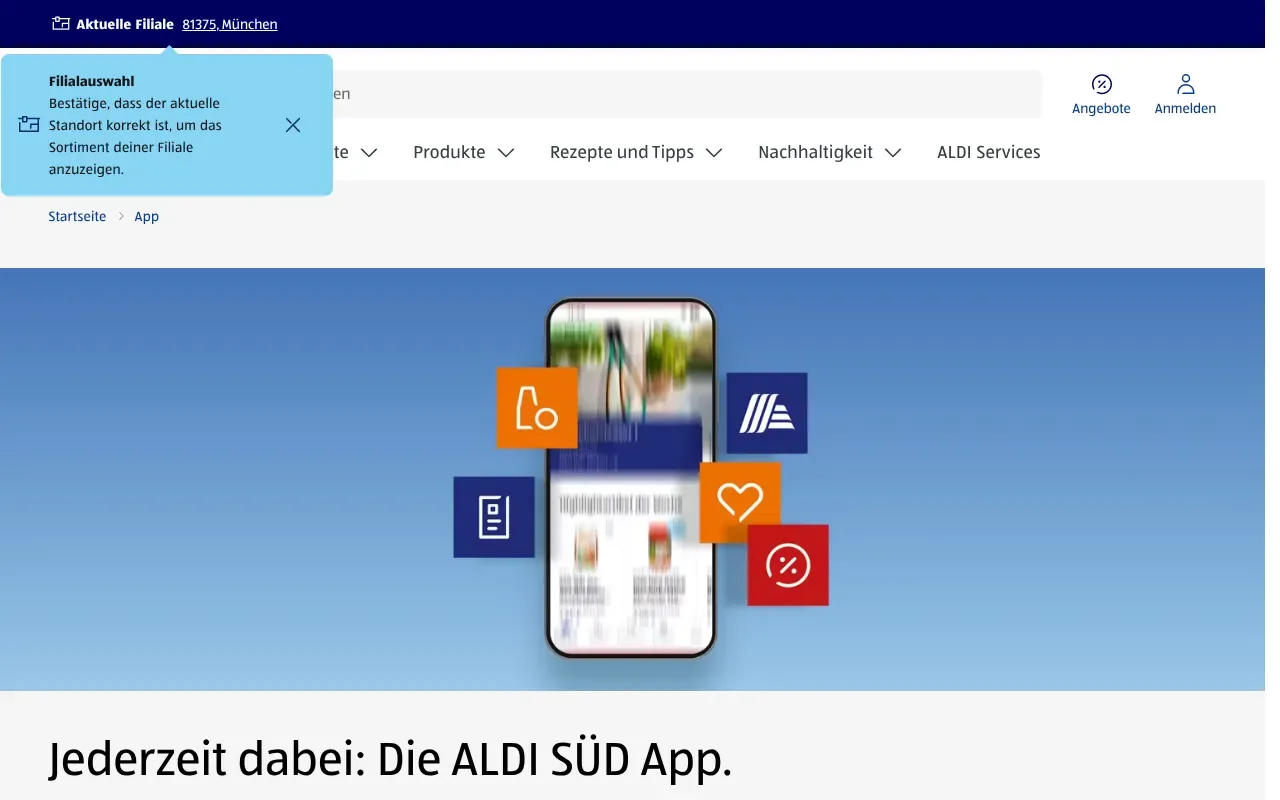 ALDI SÜD App