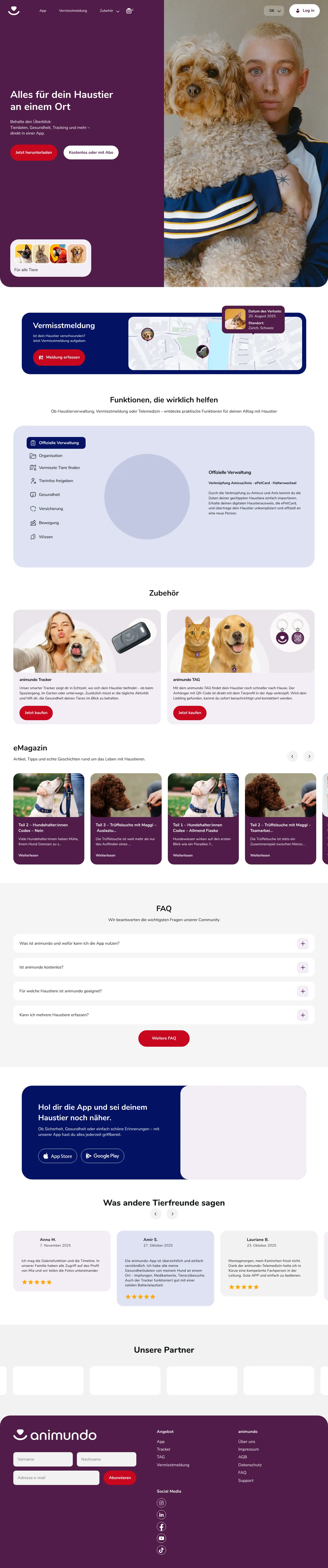 Screenshot von animundo