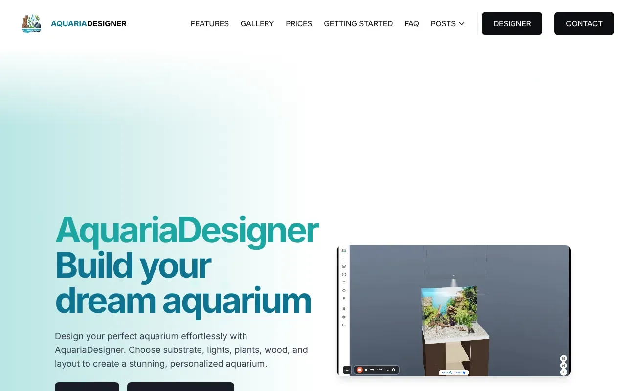 Aquaria Designer