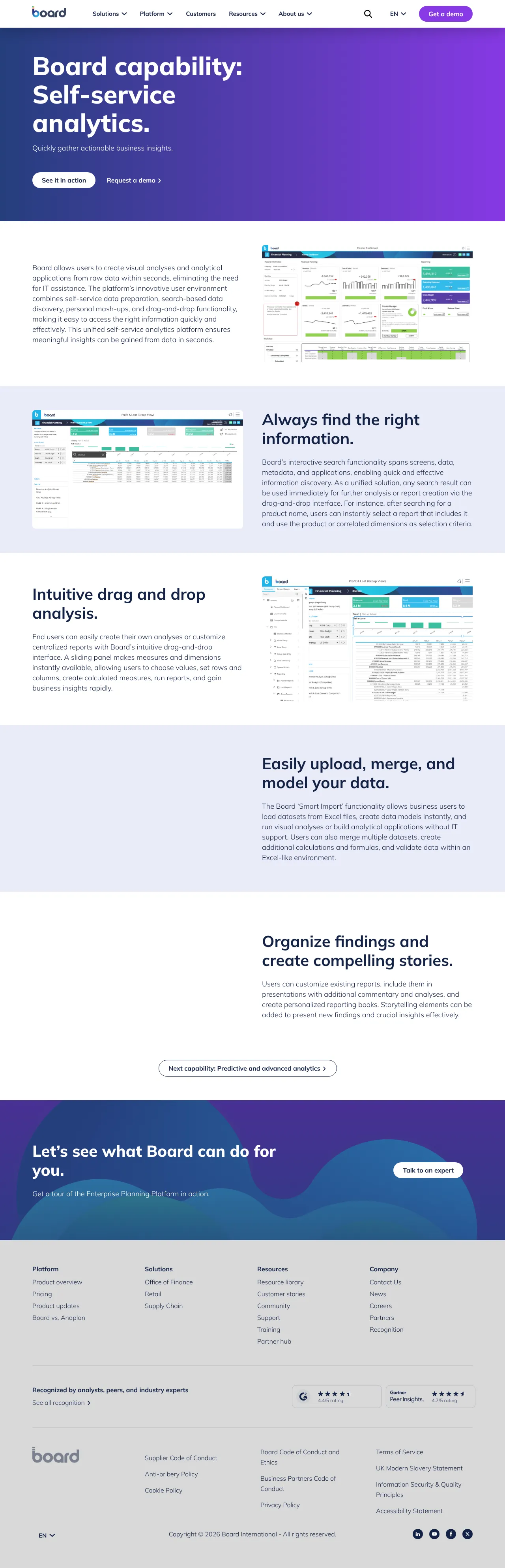 Board Enterprise Planning Platform