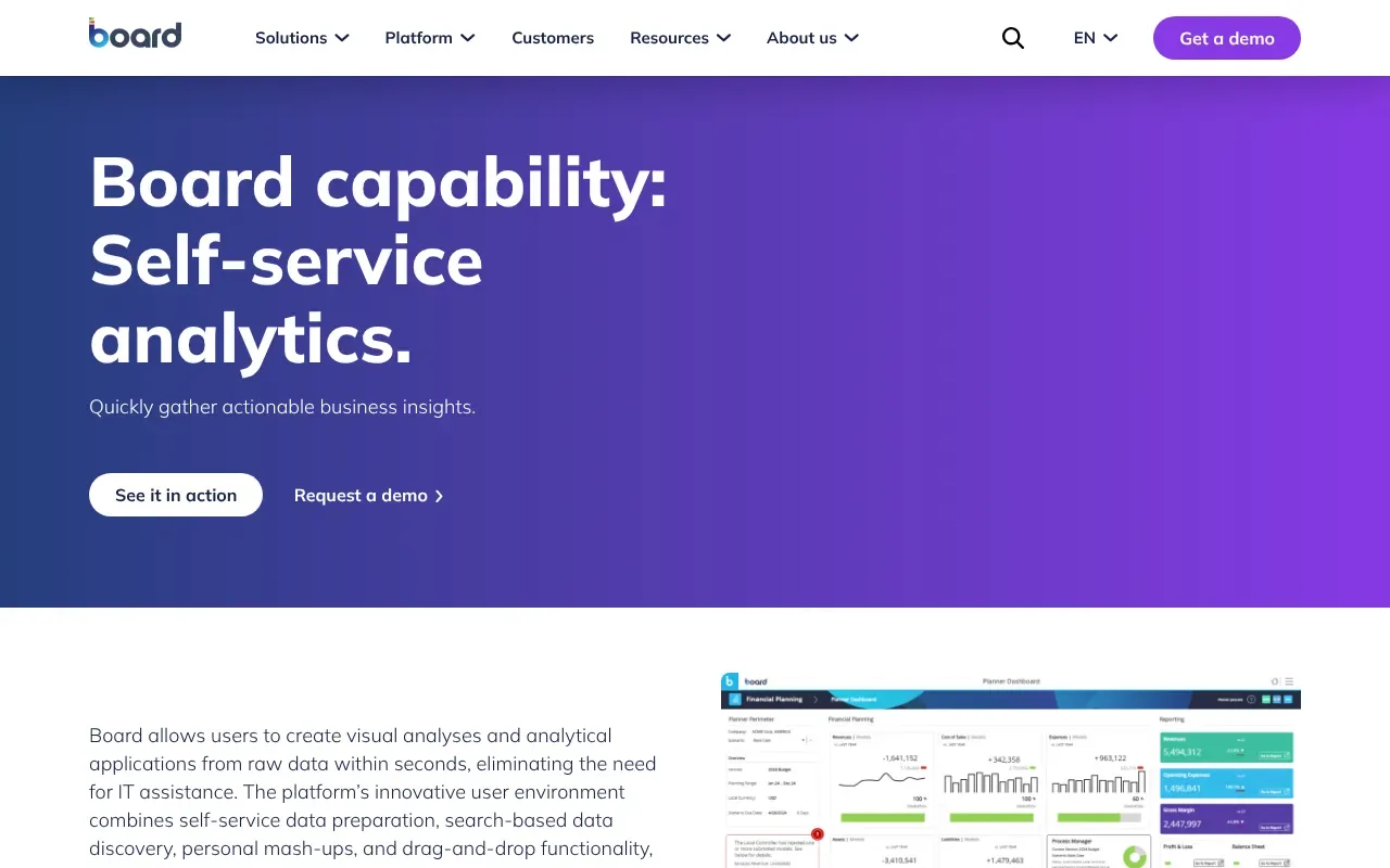 Board Enterprise Planning Platform