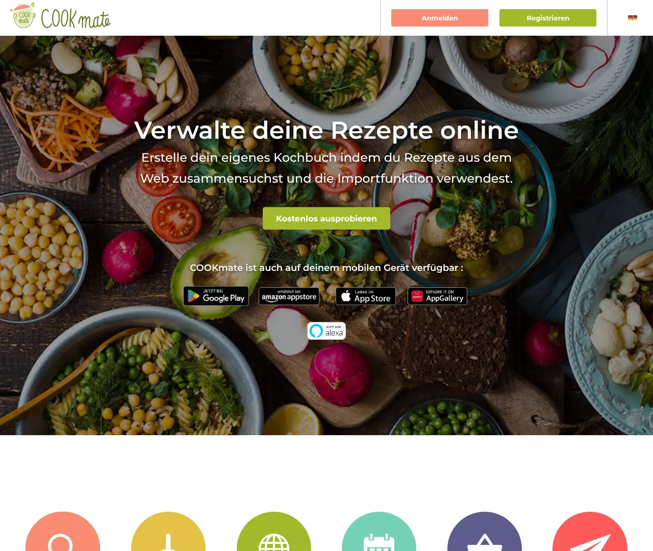 Screenshot von COOKmate