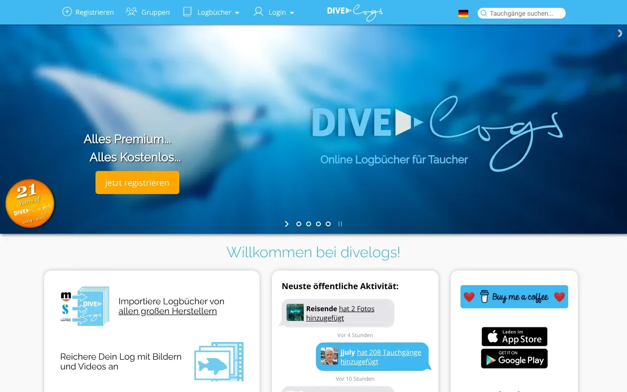 divelogs