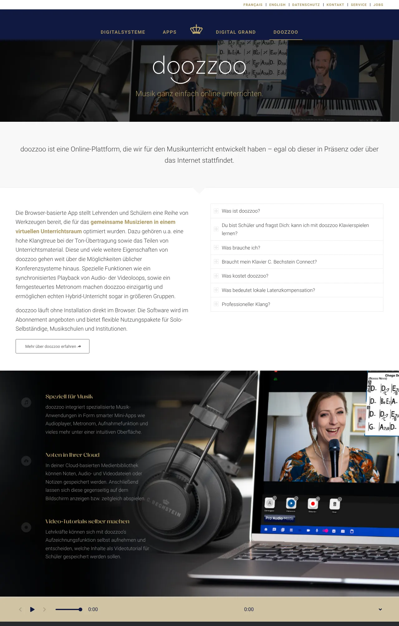 Screenshot von doozzoo