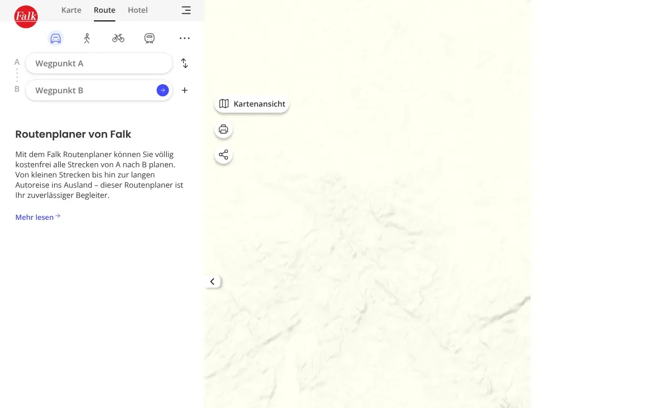 Falk Routenplaner