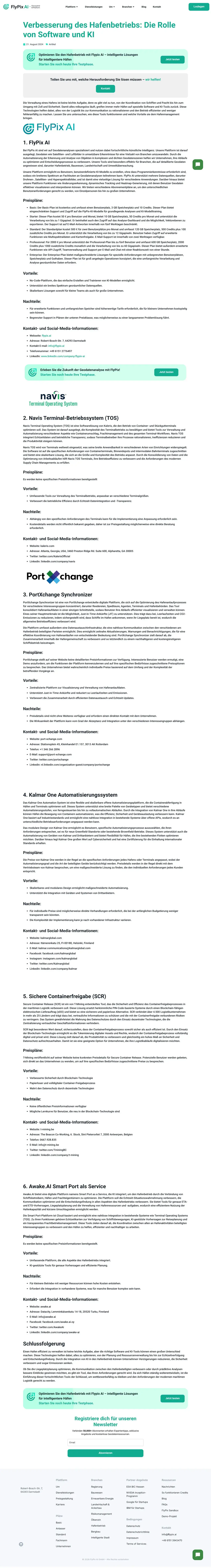 Screenshot von FlyPix AI