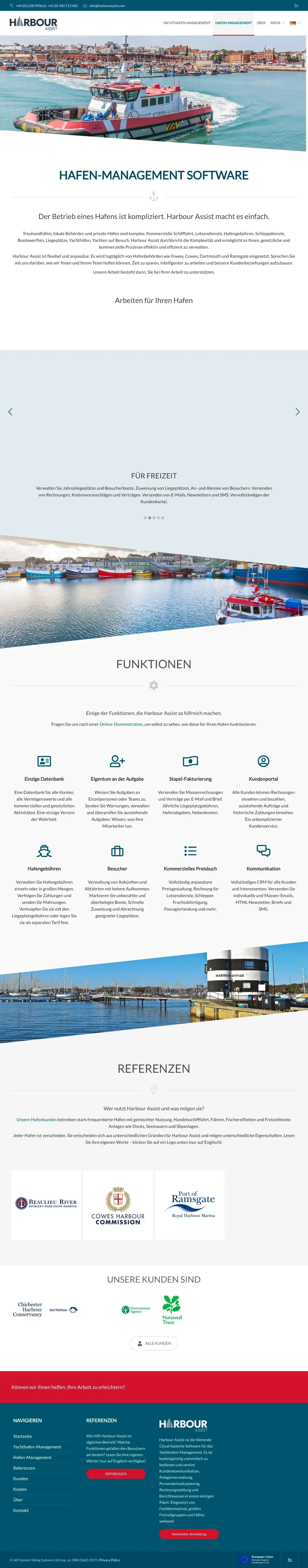 Screenshot von HARBOUR ASSIST