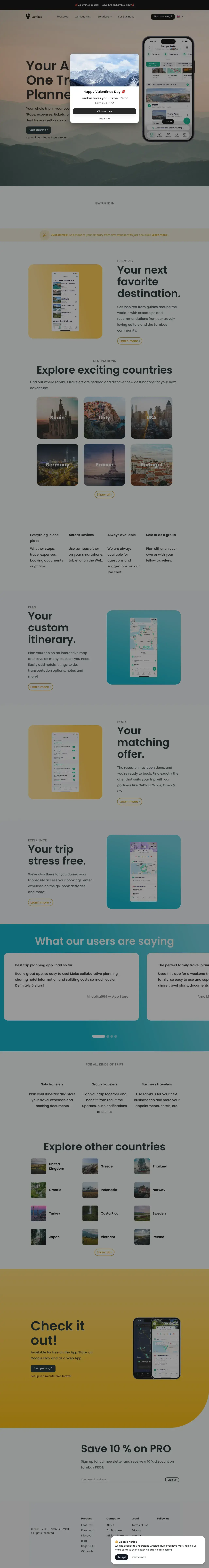 Screenshot von Lambus