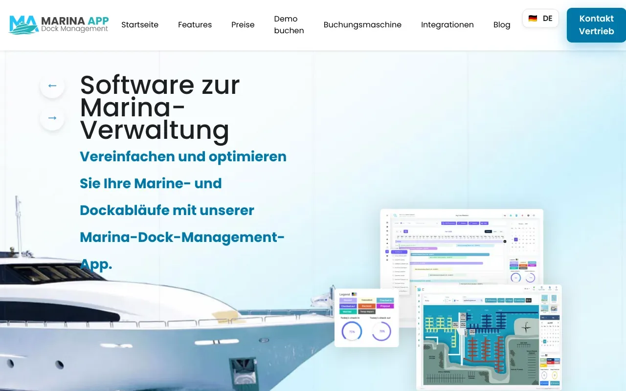Marina Dock Management App