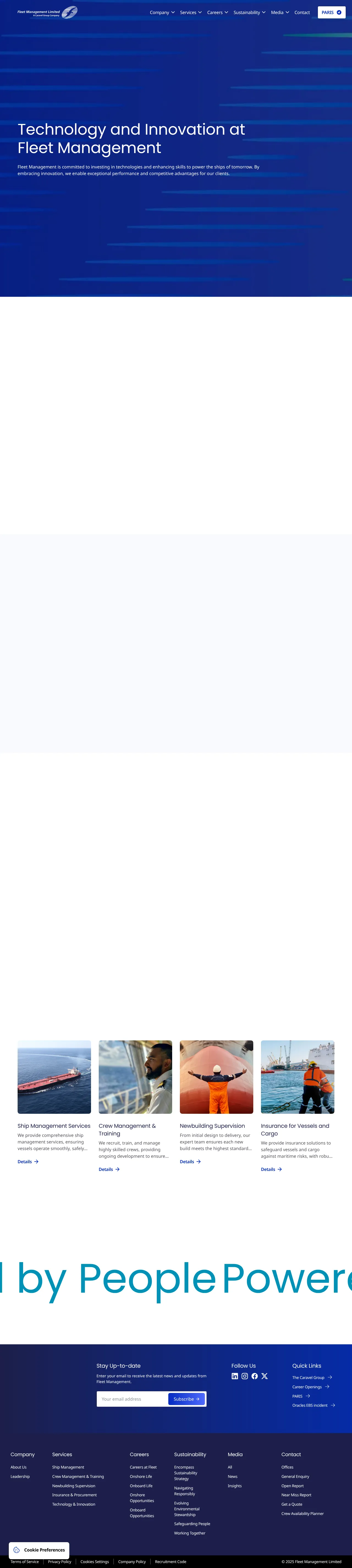 PARIS (Planning And Reporting Infrastructure for Ships)