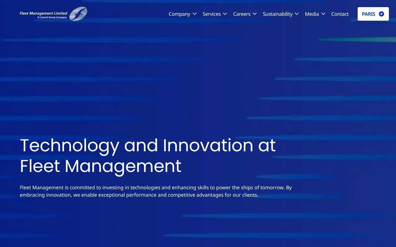 PARIS (Planning And Reporting Infrastructure for Ships)