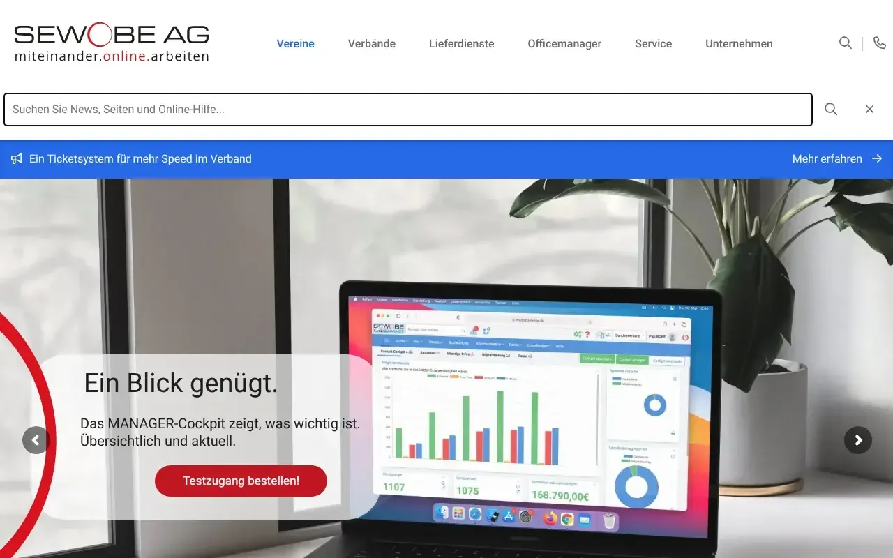 SEWOBE VereinsMANAGER / VerbandsMANAGER