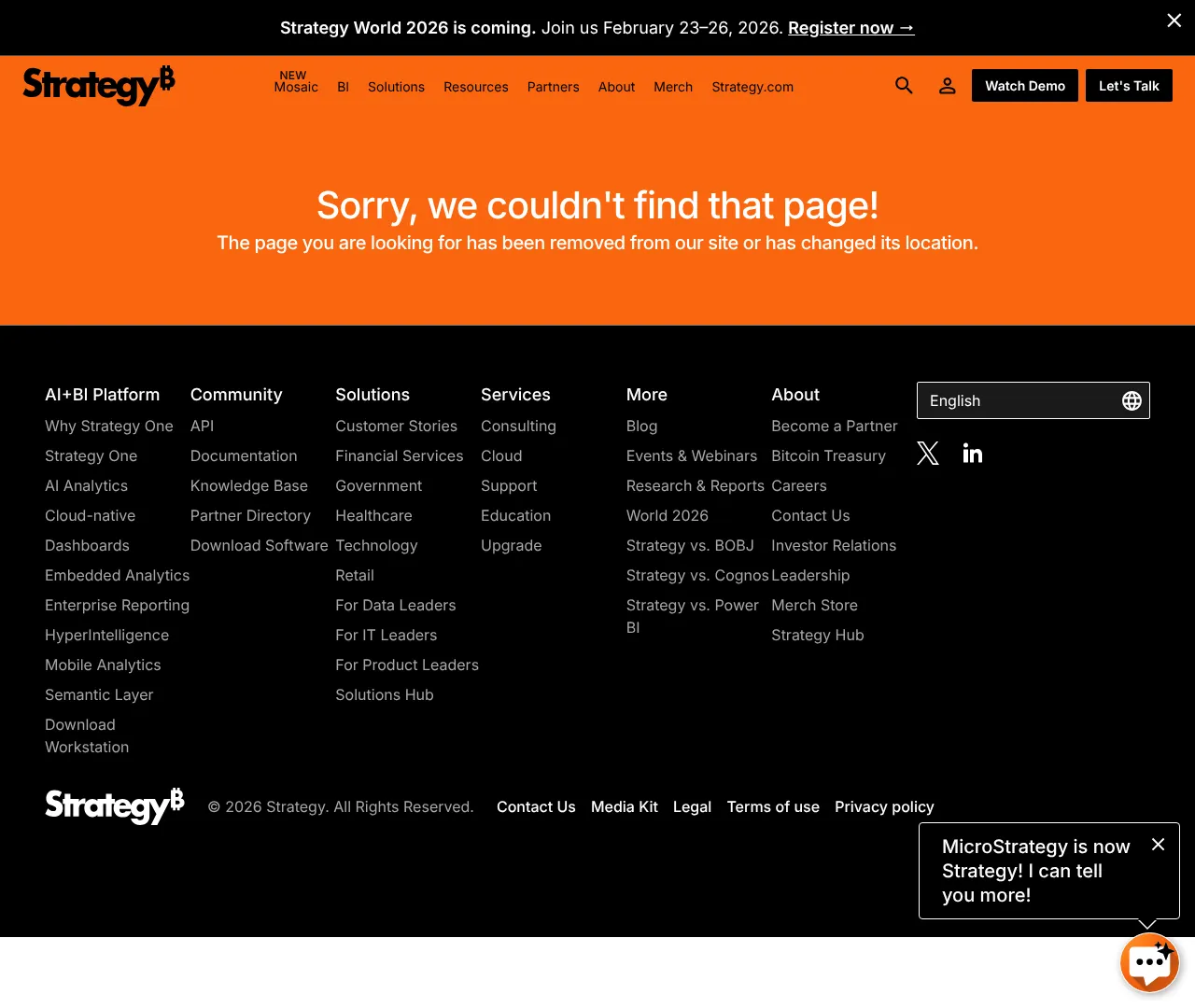 Strategy (ehemals MicroStrategy)