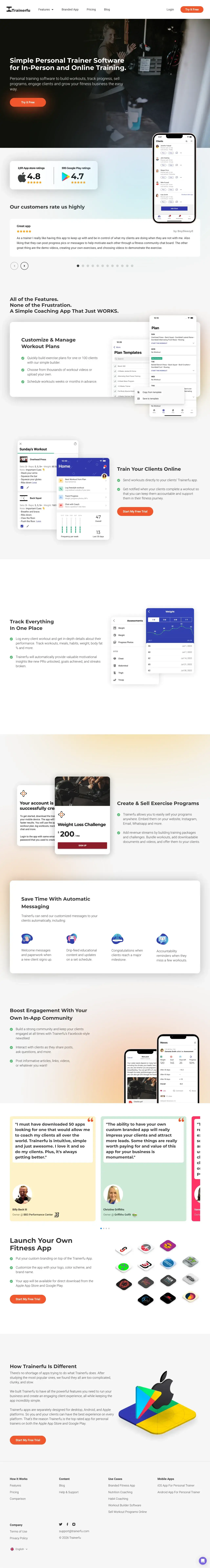 Screenshot von Trainerfu