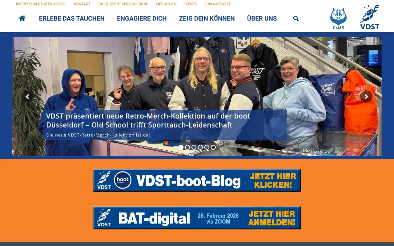 VDST-sporttauchen App