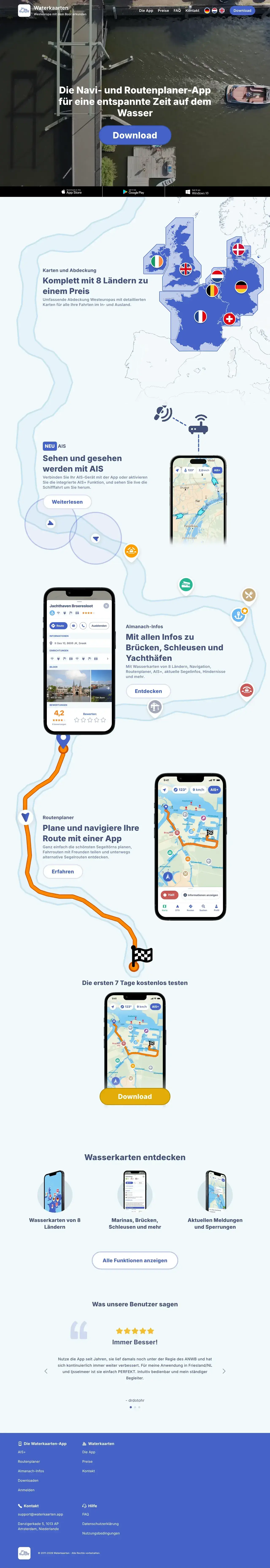 Waterkaarten App