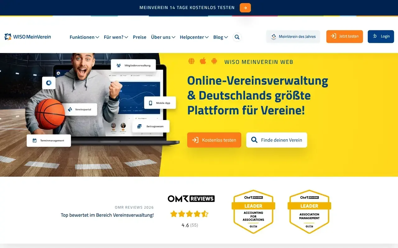 WISO MeinVerein Web