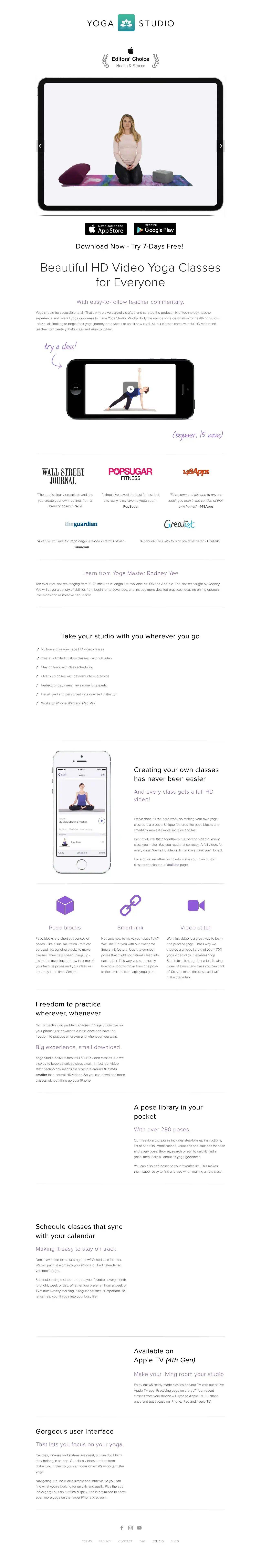 Yoga Studio: Mind & Body